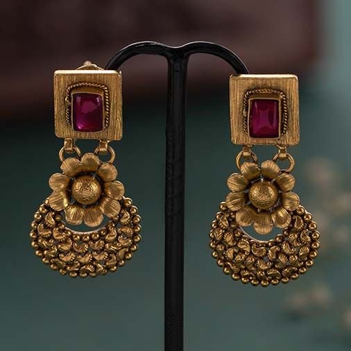 Gold Earring Design 3