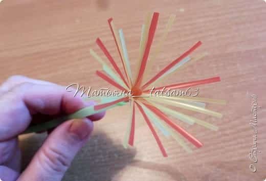 Fireworks Flower from Plastic Tubes 12