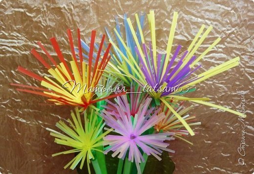 Fireworks Flower from Plastic Tubes 22