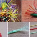 Fireworks Flower from Plastic Tubes