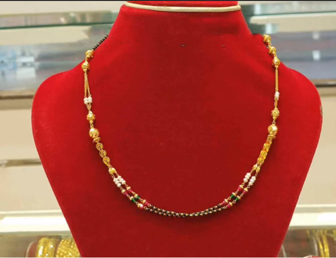 Gold Mangalsutra Designs 5