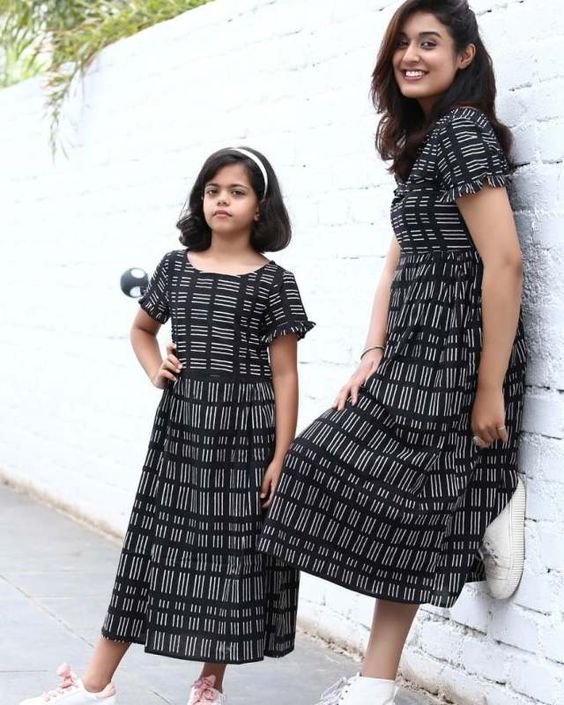 Mother Daughter Matching Dress 8