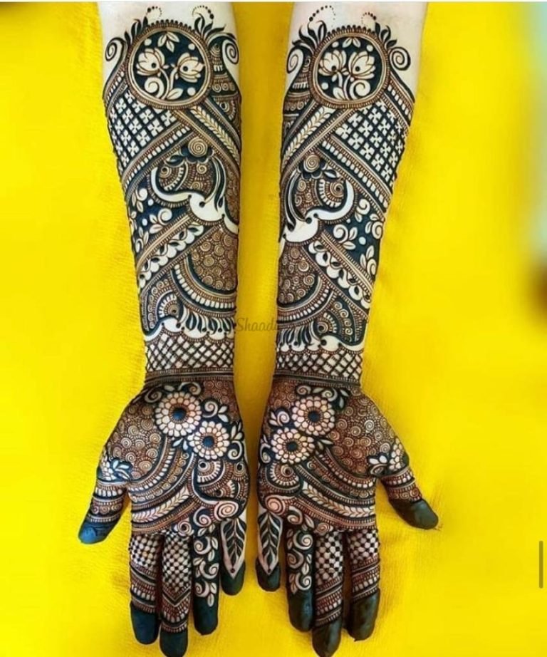Hand Mehndi Design 14