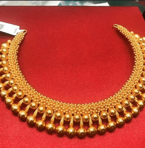 Gold Necklace Set Designs 5