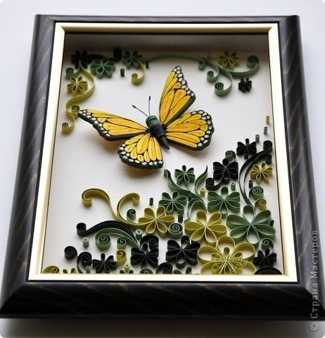 Quilling Butterfly Panel 12