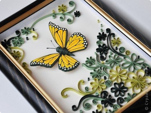 Quilling Butterfly Panel 5