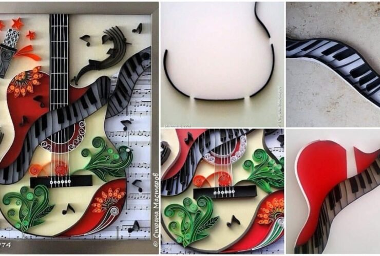 Quilling Guitar a1