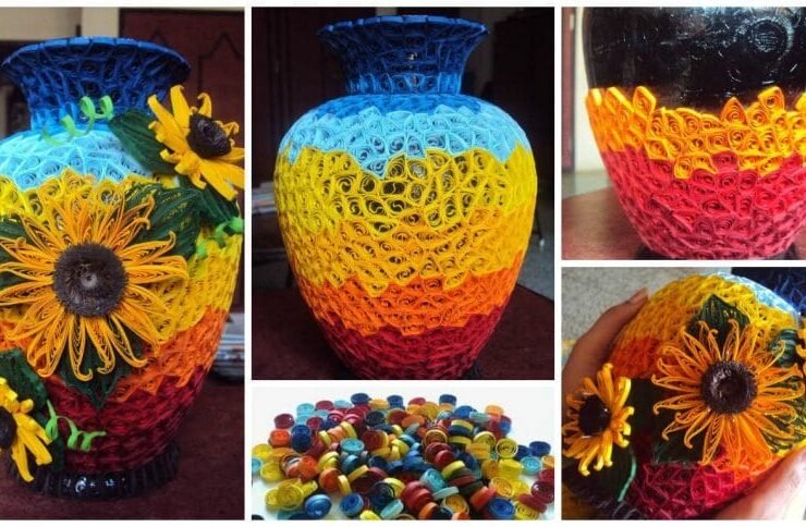 Quilling Vase