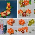 Quilling Flower Necklaces
