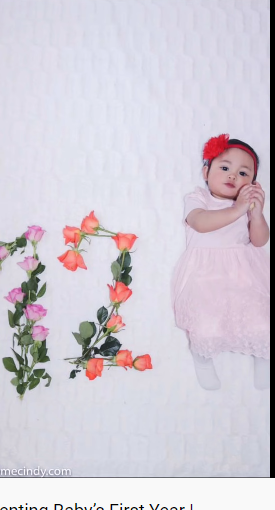 Baby monthly photo shoot ideas 12