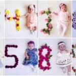 Baby monthly photo shoot ideas a1