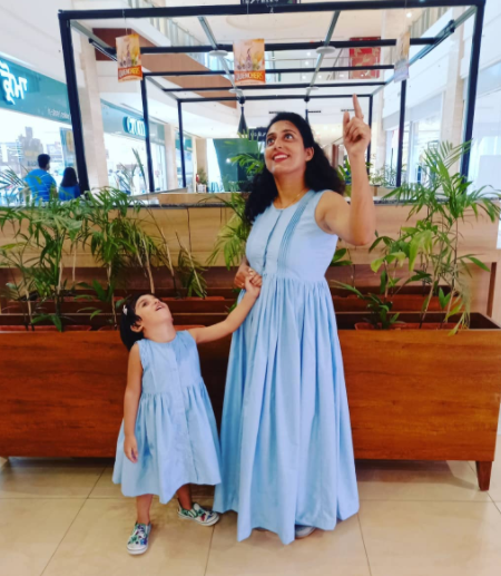 Mother daughter matching dress 15