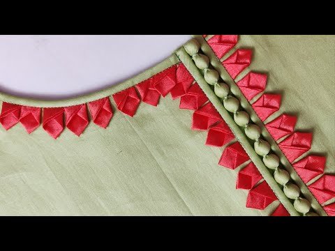 Neck Design Cutting and Stitching 31