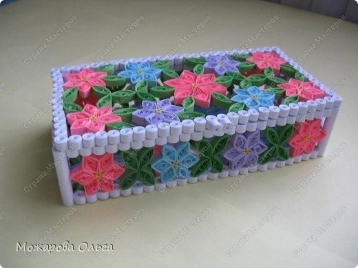 Quilling casket 28