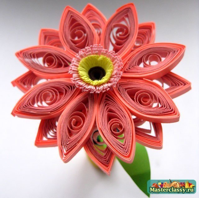 Quilling gerbera 1