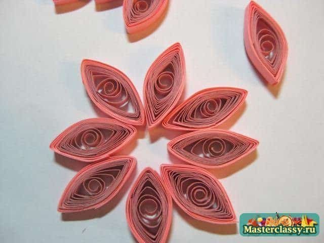 Quilling gerbera 6