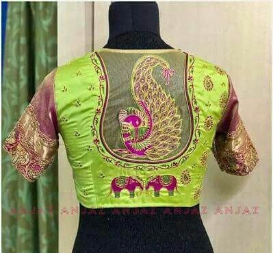 back neck blouse designs 28