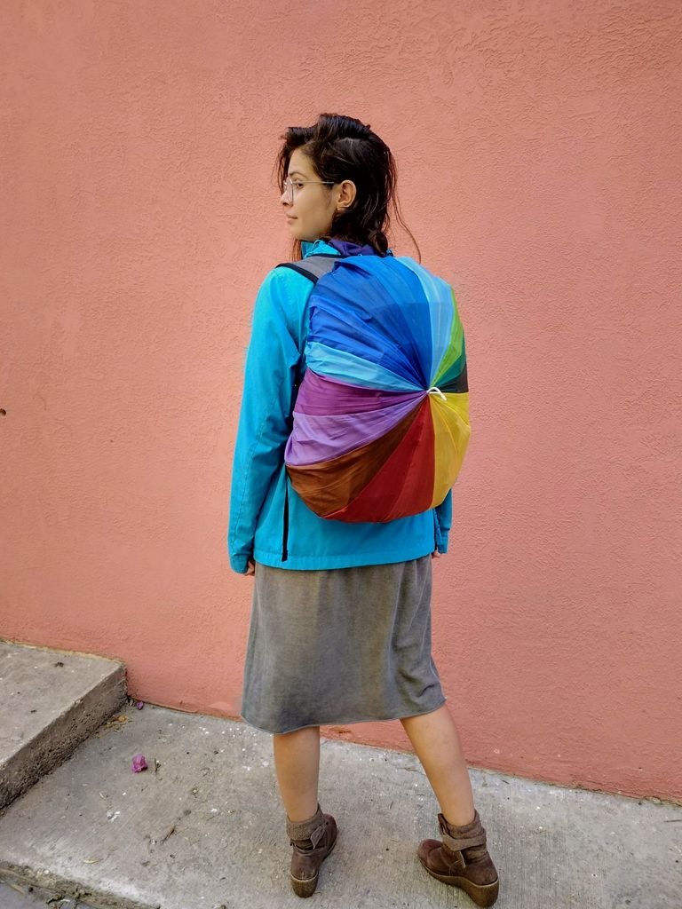 Rainbow Backpack Rain-Cover 22