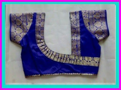 blouse back neck designs 14