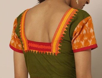 blouse back neck designs 42