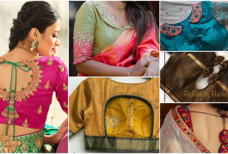 Trendy Saree Blouse Designs 2022