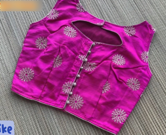 Beautiful Blouse Neck Design 2