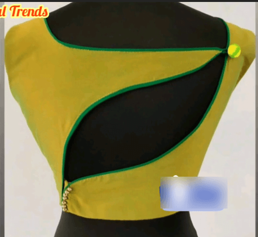 Beautiful Blouse Neck Design 3