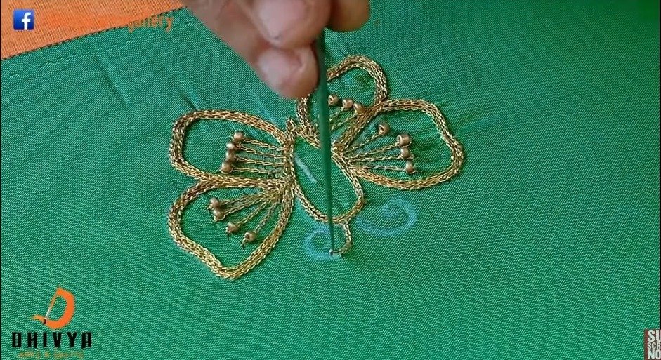 Butterfly Designs for Blouse 12