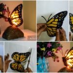 butterfly table lamp shade a1