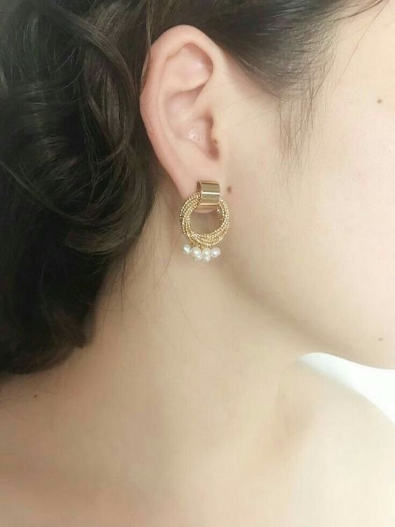 Gold Earring Design 7