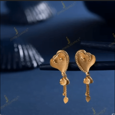 Gold Earrings Designs 4