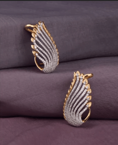 Gold Earrings Designs 7