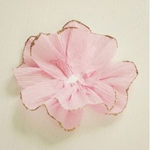 Delicate Flower of Crepe Paper 7