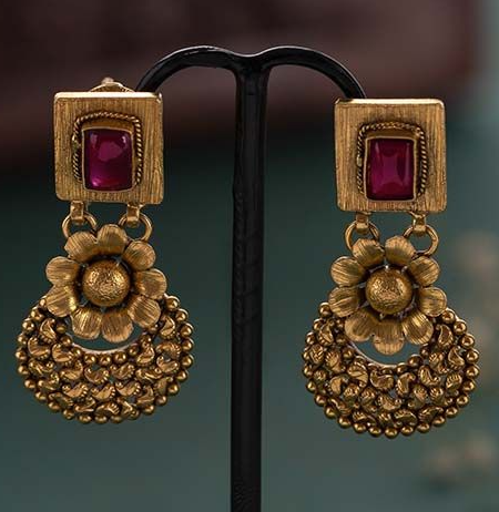 gold earring designs 10