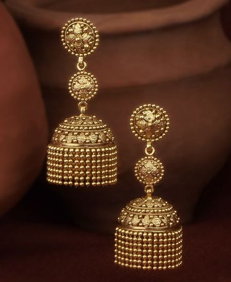 gold earring designs 13