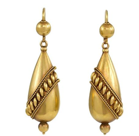 gold earring designs 4