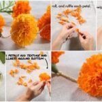 marigold paper flowers a1