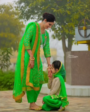 Mother and Daughter Matching Suit 6