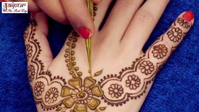 Mehndi Design for Hands 1