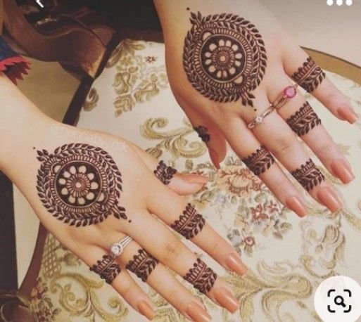 Back Hand Mehndi Designs 10