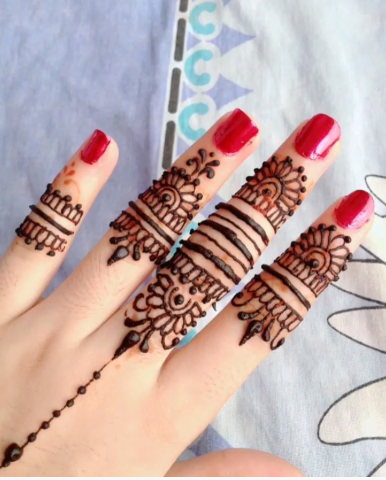 Finger Mehndi Designs 2