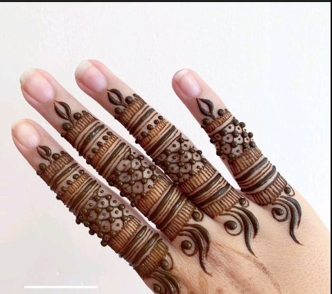 Finger Mehndi Designs 5