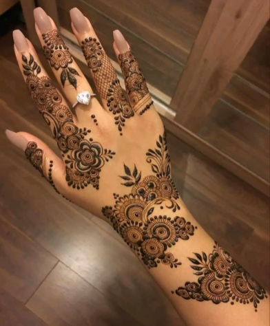 Finger Mehndi Designs 8