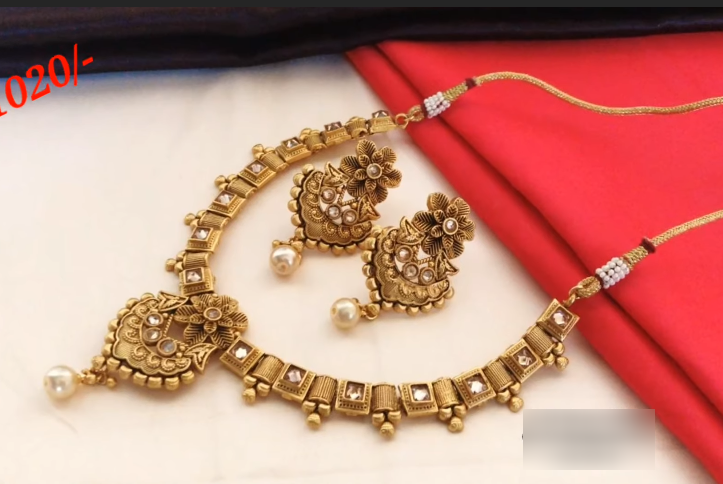Gold Necklace Design 2
