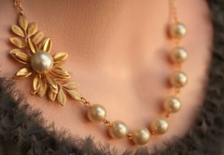 Pearl Necklace Designs 4