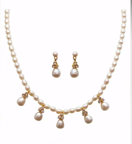 Pearl Necklace Designs 6