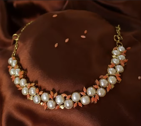 Pearl Necklace Designs 8