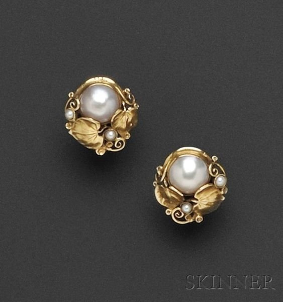 pearl simple earrings 5