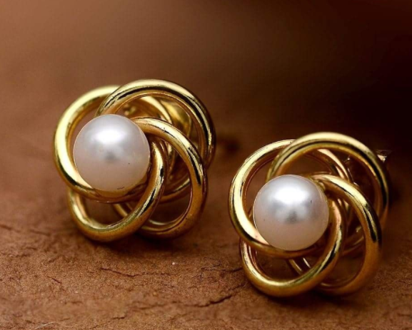 pearl simple earrings 8