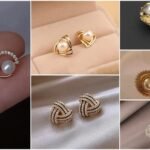 pearl simple earrings a1